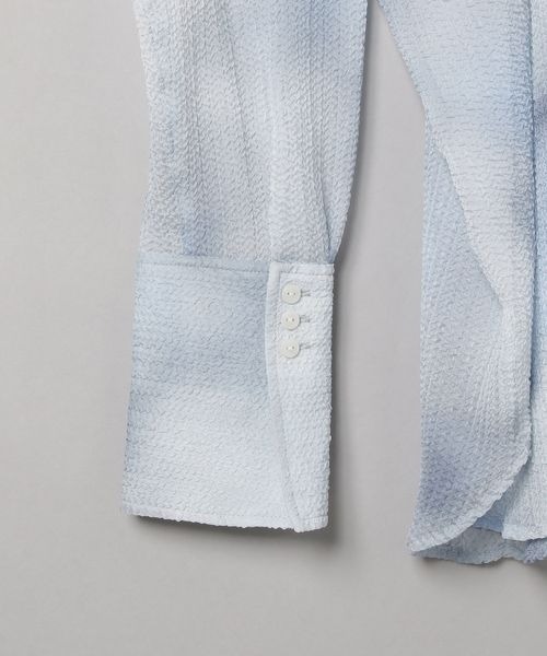 JEANASIS（ジーナシス）の「ボカシエンボスシアーシャツ/198846