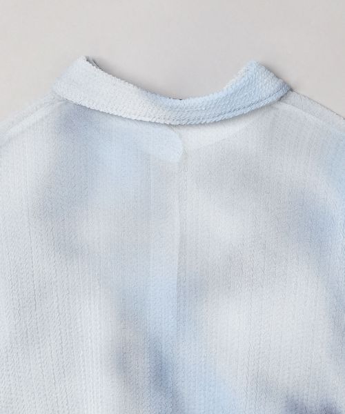 JEANASIS（ジーナシス）の「ボカシエンボスシアーシャツ/198846