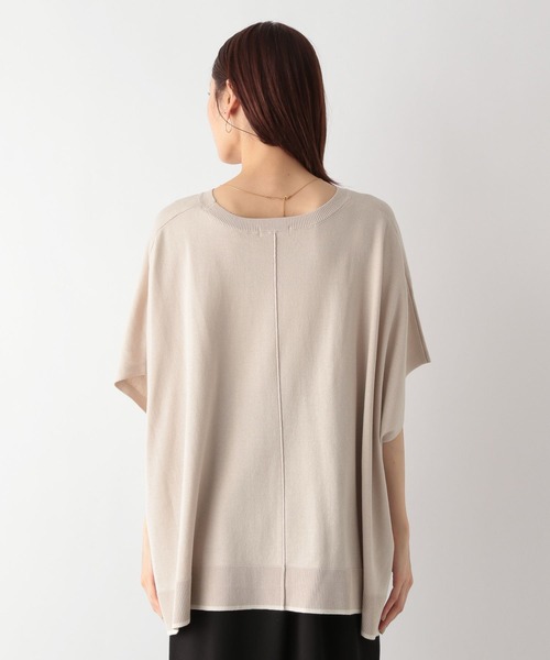 GLOBAL WORK（グローバルワーク）の「洗えるサラサラポンチョベスト/177848（ベスト・レディース・ブラック/アイボリー/グレイッシュベージュ・FREE）」の13枚目の写真