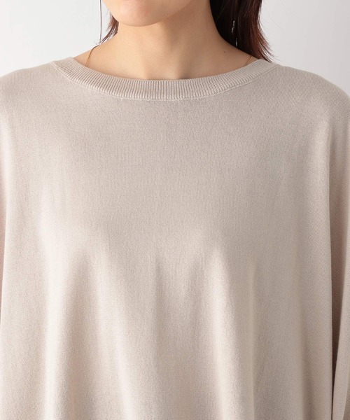 GLOBAL WORK（グローバルワーク）の「洗えるサラサラポンチョベスト/177848（ベスト・レディース・ブラック/アイボリー/グレイッシュベージュ・FREE）」の16枚目の写真