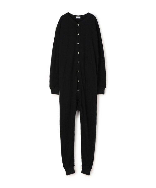 TOMORROWLAND (トゥモローランド)の「THREAD, MOUTH AND THE MOON FRONT BUTTON ボディースーツ(つなぎ/オールインワン・レディース・ダークブラウン/オレンジ/ブラック・M)」の2枚目の写真