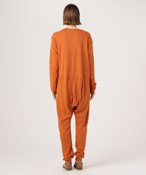 TOMORROWLAND (トゥモローランド)の「THREAD, MOUTH AND THE MOON FRONT BUTTON ボディースーツ(つなぎ/オールインワン・レディース・ダークブラウン/オレンジ/ブラック・M)」の13枚目の写真