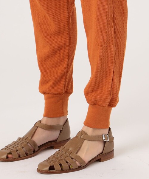 TOMORROWLAND (トゥモローランド)の「THREAD, MOUTH AND THE MOON FRONT BUTTON ボディースーツ(つなぎ/オールインワン・レディース・ダークブラウン/オレンジ/ブラック・M)」の7枚目の写真