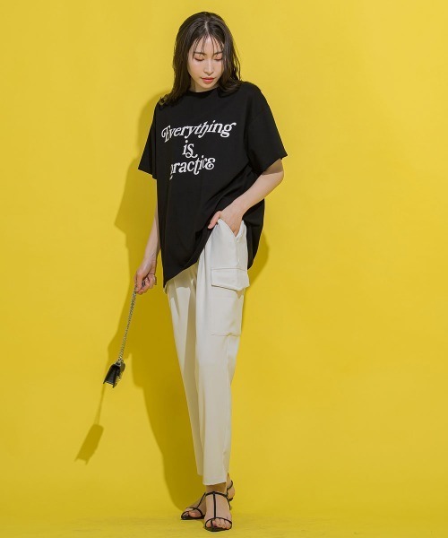 tシャツ ビッグロゴTシャツ「手洗い可能」 レディース 楽天市場】カレッジロゴ風 ビックT Tシャツ レディース トップス