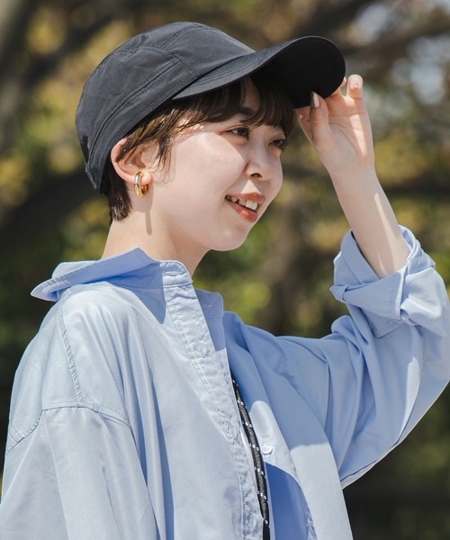 KiU（キウ）の「紫外線防止 サンシェード付きジェットキャップ（キャップ・レディース・カーキ/ベージュ/ブラック・FREE）」の7枚目の写真