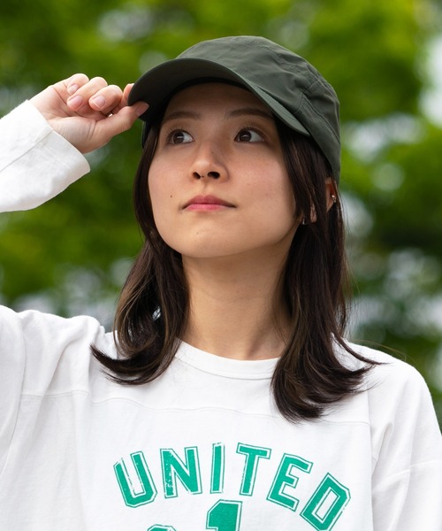 KiU（キウ）の「紫外線防止 サンシェード付きジェットキャップ（キャップ・レディース・カーキ/ベージュ/ブラック・FREE）」の15枚目の写真