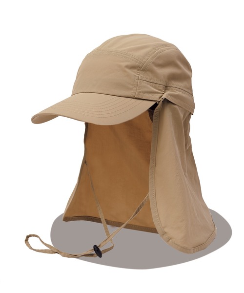 KiU（キウ）の「紫外線防止 サンシェード付きジェットキャップ（キャップ・レディース・カーキ/ベージュ/ブラック・FREE）」の16枚目の写真