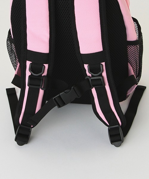 X-girl Stages(エックスガールステージス)の「カラフルロゴミニバックパック(バックパック/リュック・キッズ・ブラック/ピンク・FREE)」の12枚目の写真