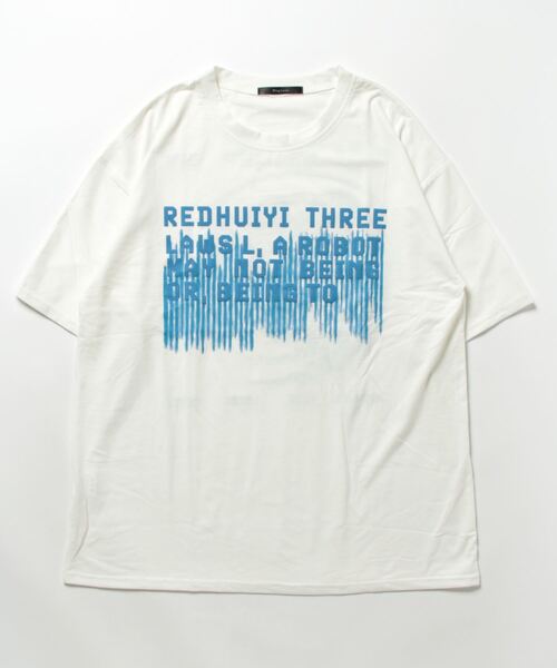 B.I.D.(ビーアイディー)の「【Bz】 プリントTシャツ(Tシャツ/カットソー・レディース・ホワイト/ブラック・FREE)」の2枚目の写真