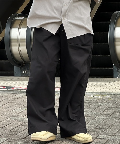 kutir（クティール）の「ミリタリーベイカーワイドパンツ（その他パンツ・メンズ・ベージュ/ブラック/カーキ・LARGE/MEDIUM/SMALL）」の15枚目の写真