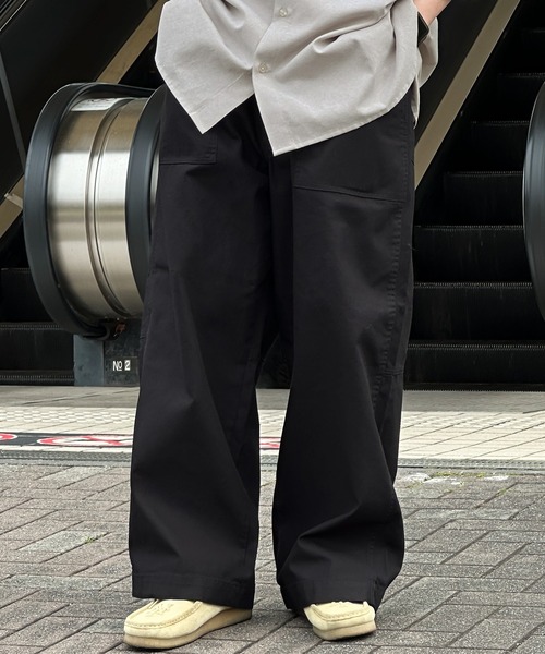 kutir（クティール）の「ミリタリーベイカーワイドパンツ（その他パンツ・メンズ・ベージュ/ブラック/カーキ・LARGE/MEDIUM/SMALL）」の16枚目の写真