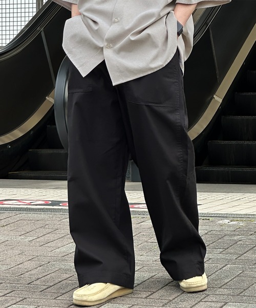 kutir（クティール）の「ミリタリーベイカーワイドパンツ（その他パンツ・メンズ・ベージュ/ブラック/カーキ・LARGE/MEDIUM/SMALL）」の17枚目の写真
