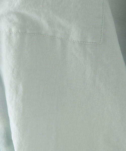 repipi armario（レピピ アルマリオ）の「カタアキリボンルーズシャツ（シャツ/ブラウス・キッズ・ホワイト/サックスブルー/コーラルピンク/イエロー系/ブラック/アイボリー・MEDIUM/LARGE）」の19枚目の写真