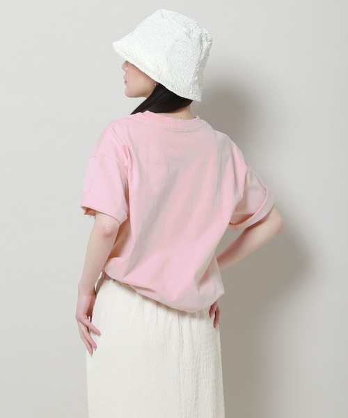 ALAND(エーランド)の「【UNISEX】ALAND/A goodsT2 2907383(Tシャツ/カットソー・レディース・ピンク/ブラック・MEDIUM/LARGE)」の9枚目の写真