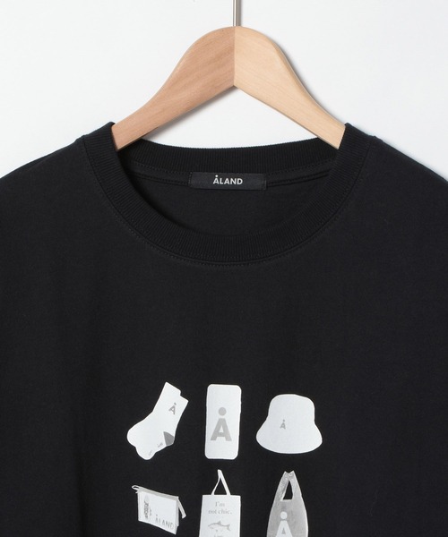 ALAND(エーランド)の「【UNISEX】ALAND/A goodsT2 2907383(Tシャツ/カットソー・レディース・ピンク/ブラック・MEDIUM/LARGE)」の18枚目の写真