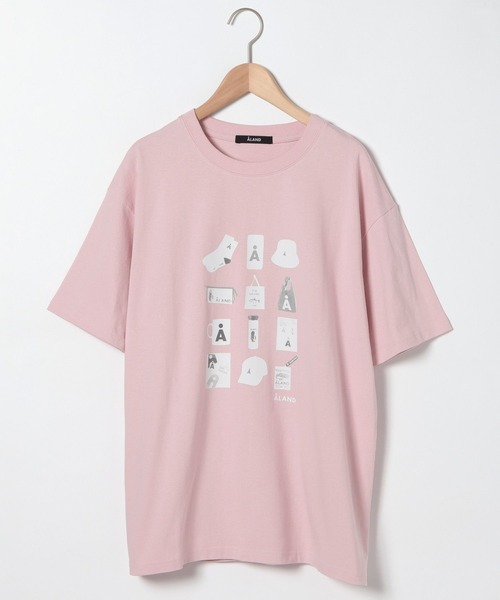 ALAND(エーランド)の「【UNISEX】ALAND/A goodsT2 2907383(Tシャツ/カットソー・レディース・ピンク/ブラック・MEDIUM/LARGE)」の19枚目の写真