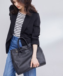 ROPE' | 【A4対応】リアルレザーナローベルトトートバッグ(トートバッグ)