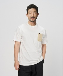【ALPHA】異素材ポケットTシャツ
