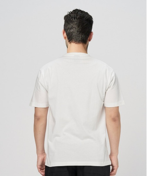 ※ALPHA(アルファ)の「【ALPHA】異素材ポケットTシャツ(Tシャツ/カットソー・メンズ・イエロー/ホワイト/ブラック/カーキブラウン・XL/L/M)」の11枚目の写真