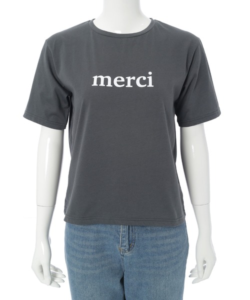 メルシーロゴTシャツ（Tシャツ/カットソー）｜Edit Sheen