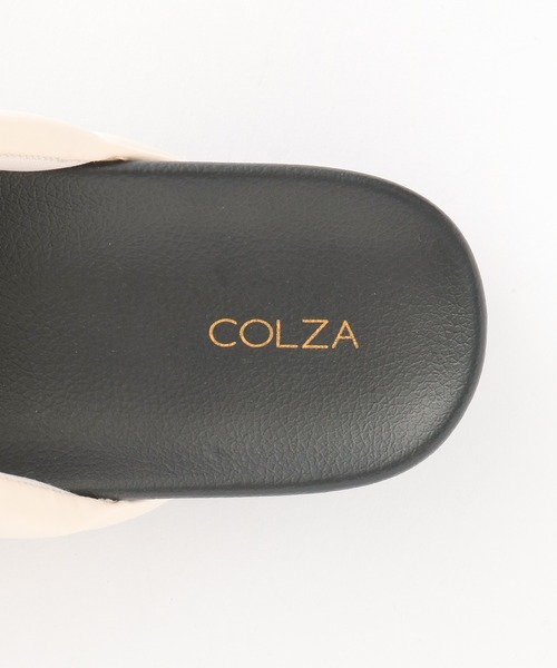 Honeys(ハニーズ)の「パデッドフラットサンダル(サンダル・レディース・ホワイト/ブラック・S/M/L)」の16枚目の写真