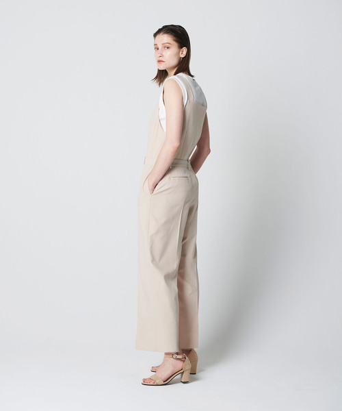 N.O.R.C（ノーク）の「ジップアップサロペット（サロペット/オーバーオール・レディース・ベージュ/ブラック/ピンク・S/L/M）」の11枚目の写真