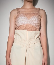 LEINWANDE / ラインヴァンド 22AW ケーブルニットキャミソール leinwande ニット セーター 「leinwande（ラインヴァンド