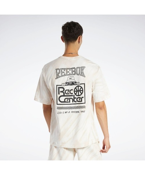 Reebok（リーボック）の「ブロックパーティー Tシャツ / CL BLOCK PARTY TEE（Tシャツ/カットソー・メンズ・アイボリー/オレンジ/ダークグレー・LARGE/MEDIUM/SMALL/X-LARGE/XX-LARGE/XXX-LARGE）」の6枚目の写真