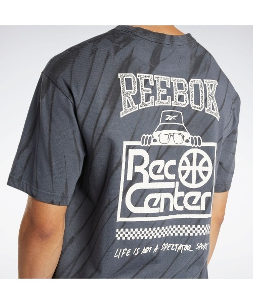 Reebok（リーボック）の「ブロックパーティー Tシャツ / CL BLOCK PARTY TEE（Tシャツ/カットソー・メンズ・アイボリー/オレンジ/ダークグレー・LARGE/MEDIUM/SMALL/X-LARGE/XX-LARGE/XXX-LARGE）」の10枚目の写真