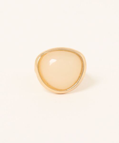 dictionary（ディクショナリー）の「カラー ストーン リング 【 DICTIONARY / ディクショナリー 】（リング・レディース・ホワイト/ブラック/ダークブラウン/ブラウン/レッド/シルバー/オレンジ/アイボリー/エメラルド/ブラウン系/ゴールド/ナチュラル・FREE/15号）」の8枚目の写真