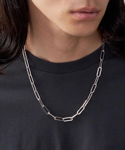 CITEN（シテン）の「＜CITEN＞ボリューム スクエア チェーン ネックレス M（ネックレス・レディース・ゴールド/シルバー・FREE）」の2枚目の写真