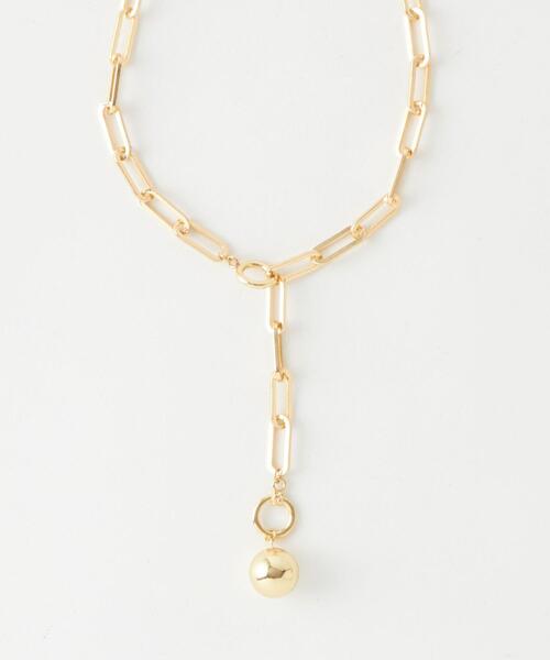 CITEN（シテン）の「＜CITEN＞ボリューム スクエア チェーン ネックレス M（ネックレス・レディース・ゴールド/シルバー・FREE）」の15枚目の写真
