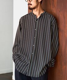 EDIFICE | パターンデシン スタンドカラーシャツ(シャツ/ブラウス)