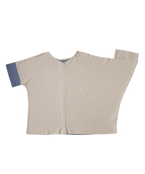 n'OrLABEL（ノアールレーベル）の「【廃盤】『前後2way配色アシメデザインカットソー』（Tシャツ/カットソー・レディース・パープル/グレイッシュベージュ・FREE）」の16枚目の写真