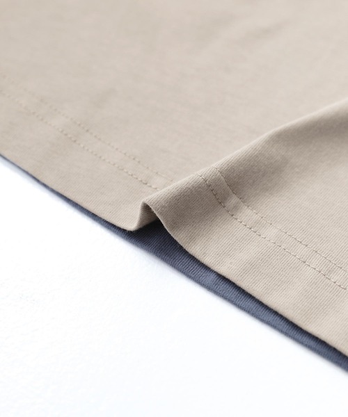 n'OrLABEL（ノアールレーベル）の「【廃盤】『前後2way配色アシメデザインカットソー』（Tシャツ/カットソー・レディース・パープル/グレイッシュベージュ・FREE）」の18枚目の写真