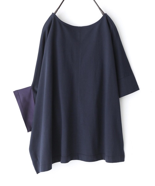 n'OrLABEL（ノアールレーベル）の「【廃盤】『前後2way配色アシメデザインカットソー』（Tシャツ/カットソー・レディース・パープル/グレイッシュベージュ・FREE）」の20枚目の写真