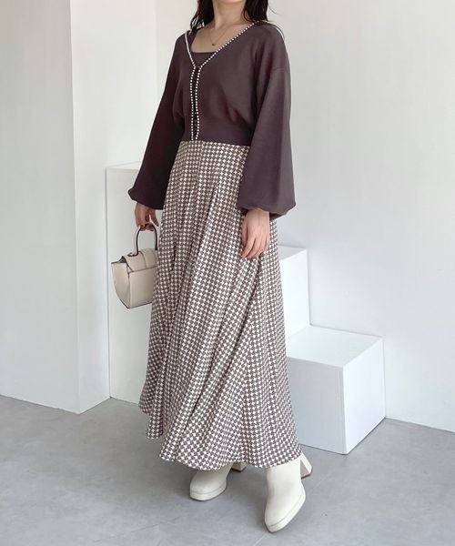 mina❗️幾何学模様 フレアスカート‼️ 楽天市場】幾何学（スカート｜ボトムス）：レディースファッションの通販