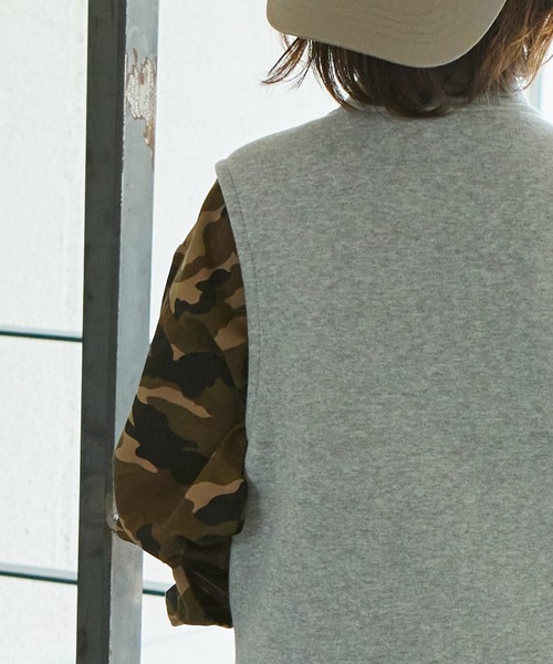 PAIRMANON STREET（ペアマノンストリート）の「【PAIRMANON STREET】襟リブ フロントポケット付き ベスト（ベスト・キッズ・ブラウン/ブラック系その他/グレー/ネイビー・120/110/130/100/140/90/150）」の7枚目の写真