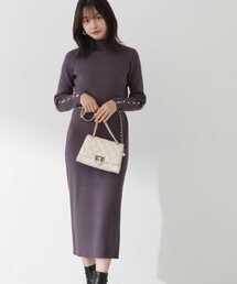 PROPORTION BODY DRESSING | チェーンベルト付ニットワンピース / 1213240908(ワンピース)