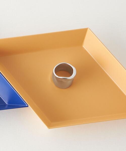 CITEN（シテン）の「＜CITEN＞ワイド ボリューム リング（リング・レディース・ゴールド/シルバー・FREE）」の2枚目の写真