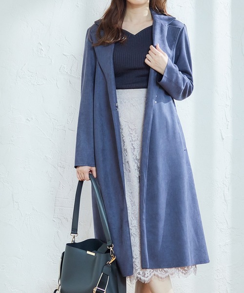 12Twelve Agenda（トゥエルブ　アジェンダ）の「【ロングセラー】ハートネック袖口アソートパールリブニットプルオーバー（ニット/セーター・レディース・ブラック/オフホワイト/ブルー/チャコールグレー/ピンク/ベージュ/オレンジ/ラベンダー・M）」の22枚目の写真