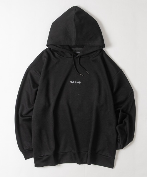 Naive magic（ナイーブマジック）の「【1】シルクタッチダンボールニット バックフォトプリント HOODIE（パーカー・メンズ・ブラック/ブルー/グレイッシュベージュ/ホワイト・LARGE/MEDIUM）」の19枚目の写真