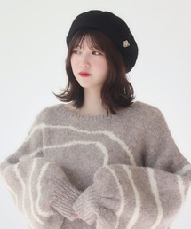 mellowneon（メロウネオン）の「ニュアンスラインウールニット