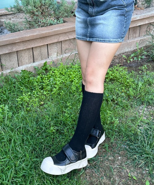 by muni:r（バイ ムニール）の「バイカラーラウンドサンダル（サンダル・レディース・ブラック/ブラウン・24.5cm/24.0cm/23.5cm/23.0cm）」の7枚目の写真