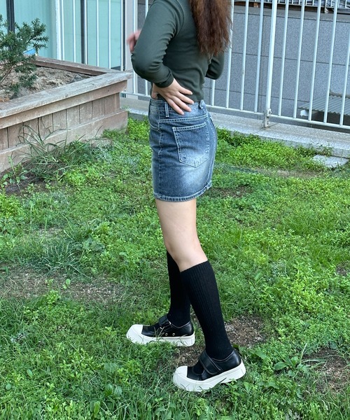 by muni:r（バイ ムニール）の「バイカラーラウンドサンダル（サンダル・レディース・ブラック/ブラウン・24.5cm/24.0cm/23.5cm/23.0cm）」の12枚目の写真