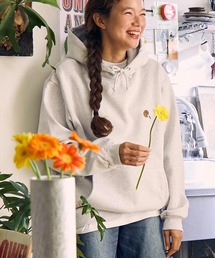 UN-FILLED（アンフィルド）の「mpa3318- GERBERA EMB SUPER HEAVY WEIGHT PULL PARKA パーカー（パーカー・メンズ）」