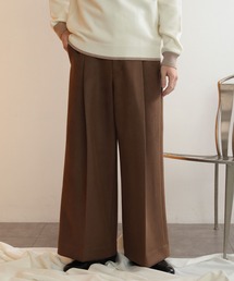 SENSE OF PLACE by URBAN RESEARCH | 『セットアップ対応』 ツイルスエードタッチボリュームワイドパンツ(その他パンツ)