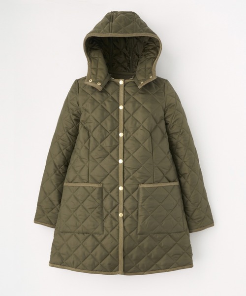 Traditional Weatherwear(トラディショナルウェザーウェア)の「ARKLEY MIDDLE HOOD(その他アウター・レディース・ブラック/カーキ/カーキ系1・34/36)」の3枚目の写真