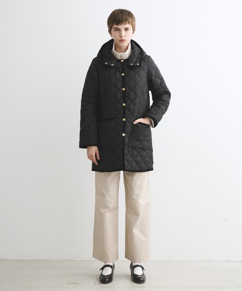Traditional Weatherwear(トラディショナルウェザーウェア)の「ARKLEY MIDDLE HOOD(その他アウター・レディース・ブラック/カーキ/カーキ系1・34/36)」の6枚目の写真