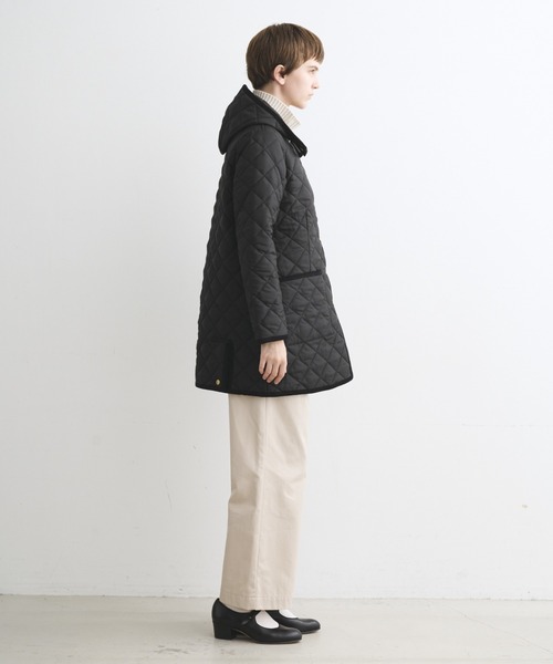 Traditional Weatherwear(トラディショナルウェザーウェア)の「ARKLEY MIDDLE HOOD(その他アウター・レディース・ブラック/カーキ/カーキ系1・34/36)」の7枚目の写真